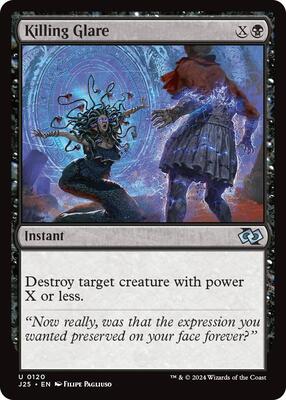 Killing Glare card from Foundations Jumpstart