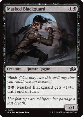 Masked Blackguard card from Foundations Jumpstart