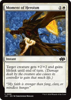 Moment of Heroism card from Foundations Jumpstart