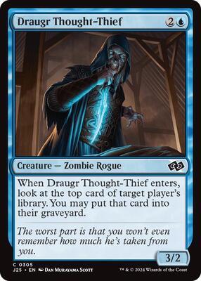 Draugr Thought-Thief card from Foundations Jumpstart