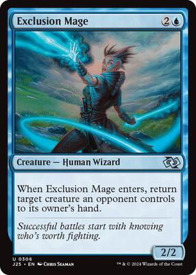 Exclusion Mage card from Foundations Jumpstart