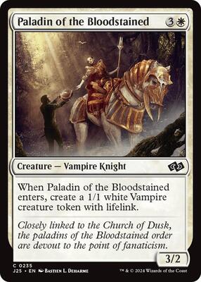Paladin of the Bloodstained card from Foundations Jumpstart
