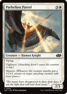 Parhelion Patrol card from Foundations Jumpstart