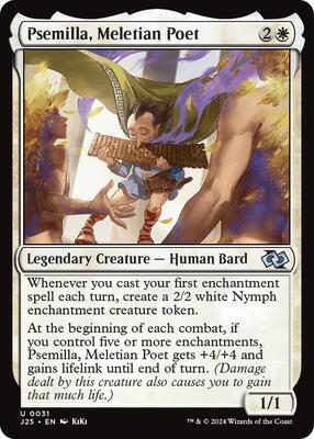 Psemilla, Meletian Poet (Anime) card from Foundations Jumpstart