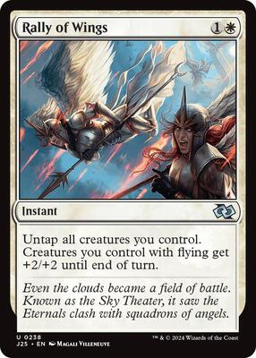 Rally of Wings card from Foundations Jumpstart