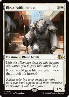 Rhox Faithmender card from Foundations Jumpstart