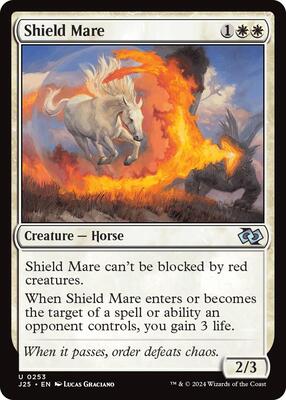 Shield Mare card from Foundations Jumpstart