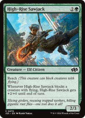 High-Rise Sawjack card from Foundations Jumpstart