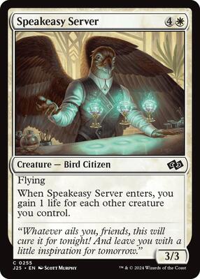 Speakeasy Server card from Foundations Jumpstart