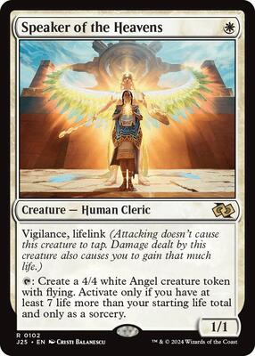 Speaker of the Heavens card from Foundations Jumpstart