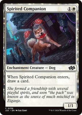Spirited Companion card from Foundations Jumpstart