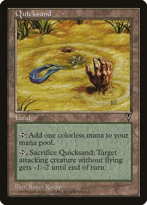 Quicksand card from Visions