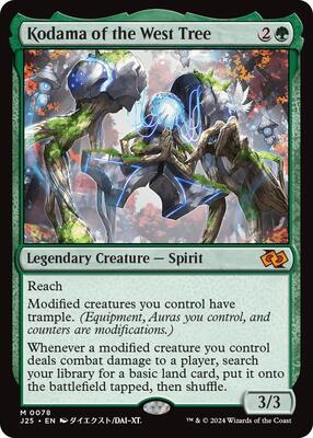 Kodama of the West Tree (Anime) card from Foundations Jumpstart