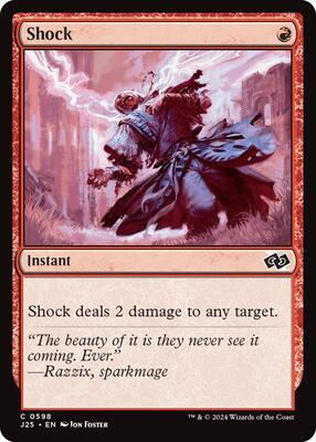 Shock card from Foundations Jumpstart