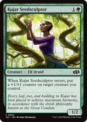 Kujar Seedsculptor card from Foundations Jumpstart