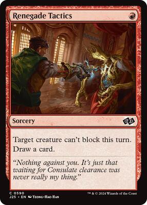 Renegade Tactics card from Foundations Jumpstart