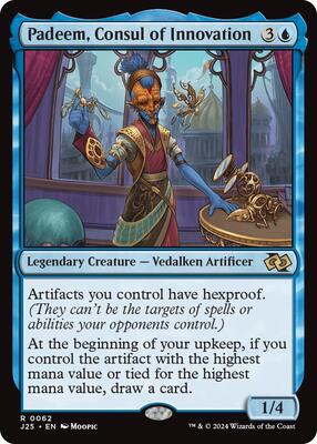 Padeem, Consul of Innovation (Anime) card from Foundations Jumpstart