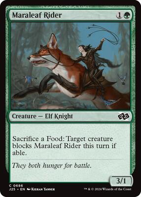 Maraleaf Rider card from Foundations Jumpstart