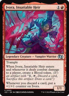 Ivora, Insatiable Heir (Anime) card from Foundations Jumpstart