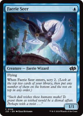 Faerie Seer card from Foundations Jumpstart