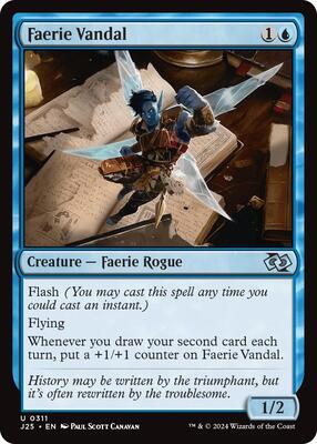 Faerie Vandal card from Foundations Jumpstart
