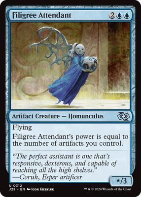 Filigree Attendant card from Foundations Jumpstart