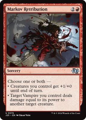 Markov Retribution card from Foundations Jumpstart