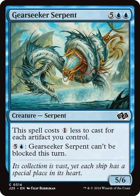 Gearseeker Serpent card from Foundations Jumpstart