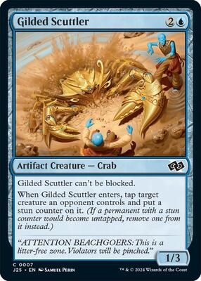Gilded Scuttler card from Foundations Jumpstart