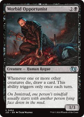 Morbid Opportunist card from Foundations Jumpstart