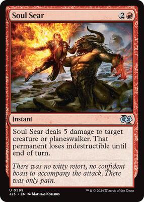 Soul Sear card from Foundations Jumpstart