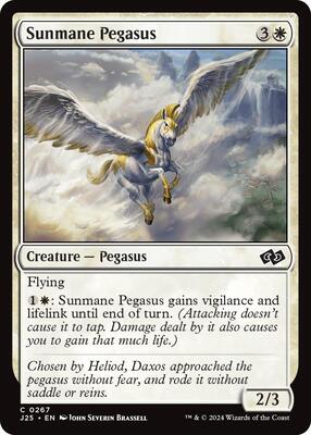 Sunmane Pegasus card from Foundations Jumpstart