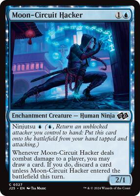 Moon-Circuit Hacker card from Foundations Jumpstart