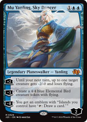 Mu Yanling, Sky Dancer card from Foundations Jumpstart