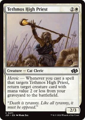 Tethmos High Priest card from Foundations Jumpstart