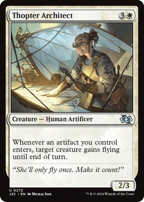 Thopter Architect card from Foundations Jumpstart