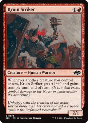Kruin Striker card from Foundations Jumpstart