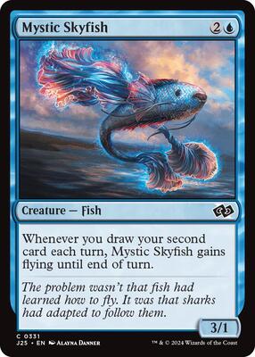 Mystic Skyfish card from Foundations Jumpstart