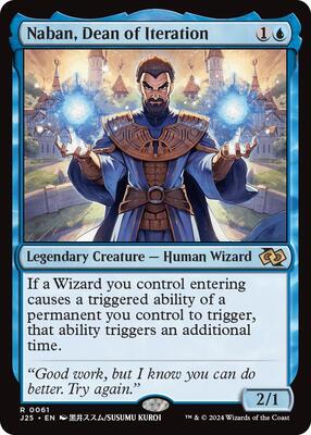 Naban, Dean of Iteration (Anime) card from Foundations Jumpstart