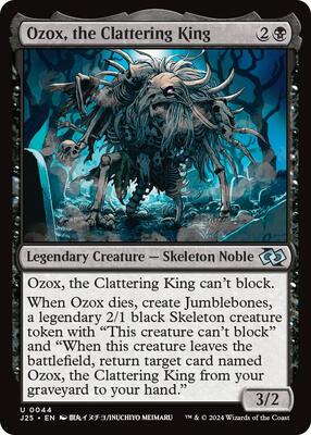 Ozox, the Clattering King (Anime) card from Foundations Jumpstart