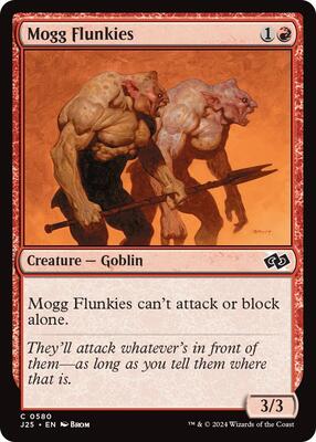 Mogg Flunkies card from Foundations Jumpstart