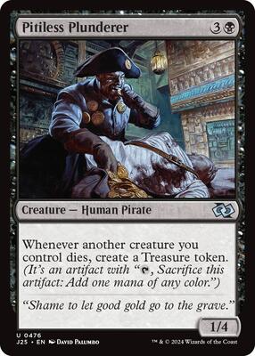 Pitiless Plunderer card from Foundations Jumpstart