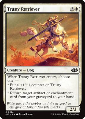 Trusty Retriever card from Foundations Jumpstart