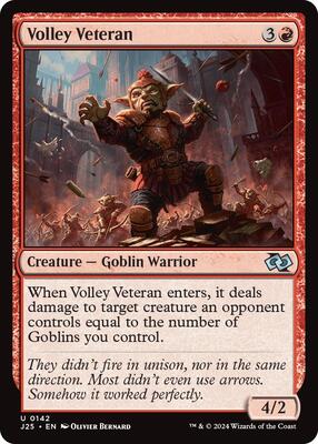 Volley Veteran card from Foundations Jumpstart