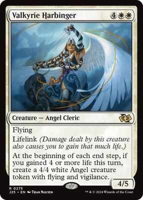 Valkyrie Harbinger card from Foundations Jumpstart