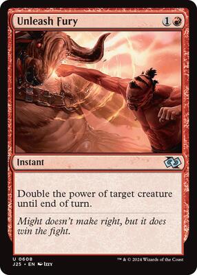 Unleash Fury card from Foundations Jumpstart