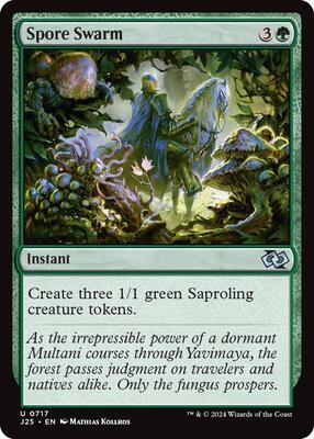 Spore Swarm card from Foundations Jumpstart