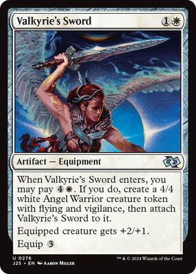Valkyrie's Sword card from Foundations Jumpstart