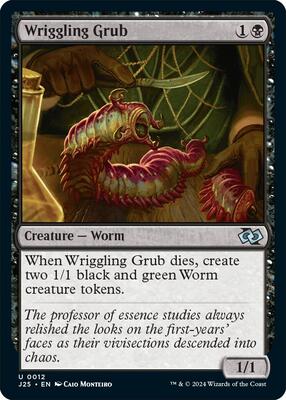 Wriggling Grub card from Foundations Jumpstart