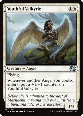 Youthful Valkyrie card from Foundations Jumpstart